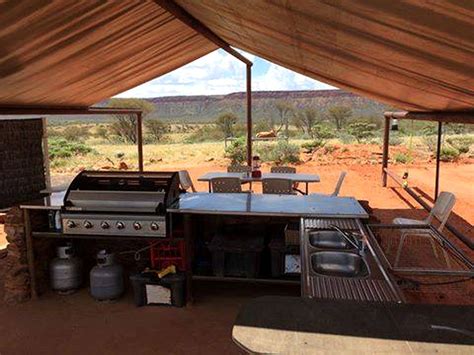 Outback Camping In Kings Canyon Australia