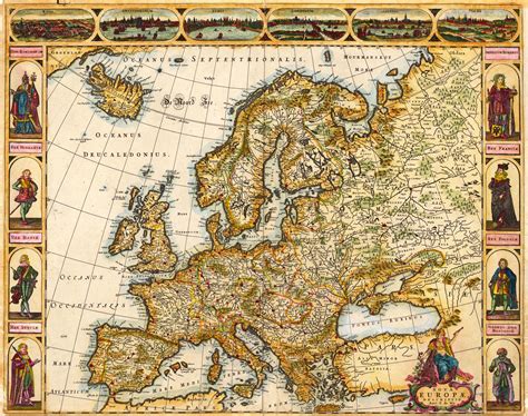 Old World Map Of Europe Time Zones Map