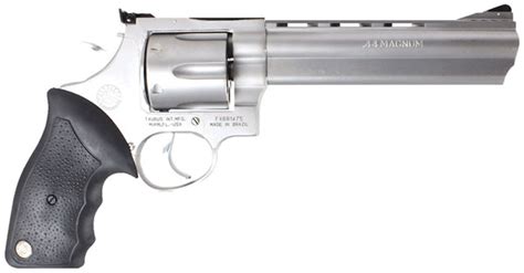 Taurus Model 44 44 Magnum Revolver 6 Barrel Stainless Finish