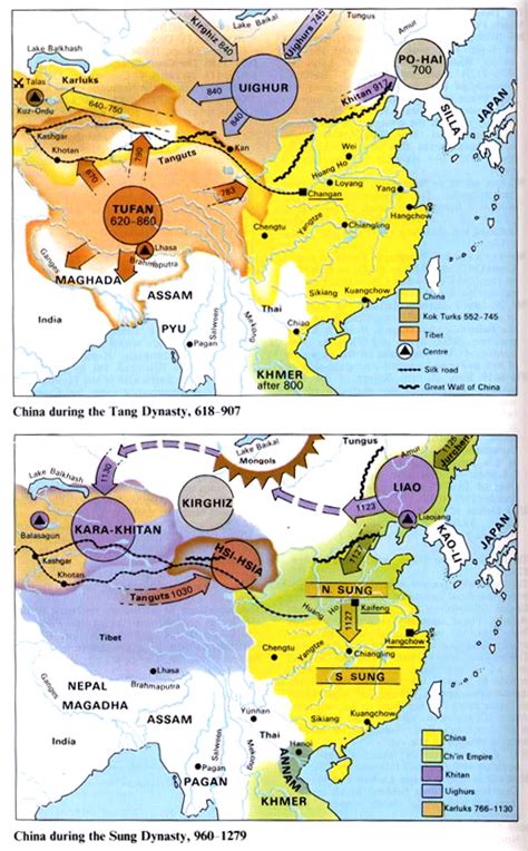 Tang Dynasty Map