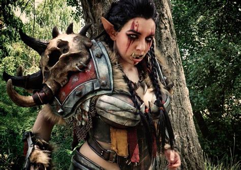 Orc Cosplay Print Anhyra Cosplay Etsy Uk Cosplay Female Orc Amazing Cosplay