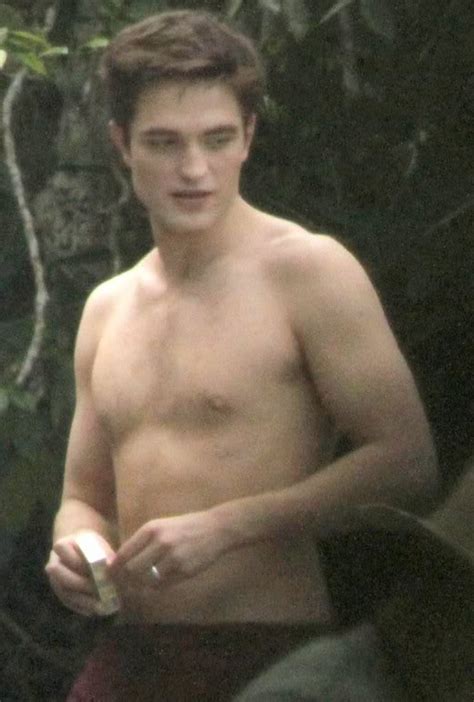 Robert Pattinson Bare Chested And Hot Body Naked Male Celebrities