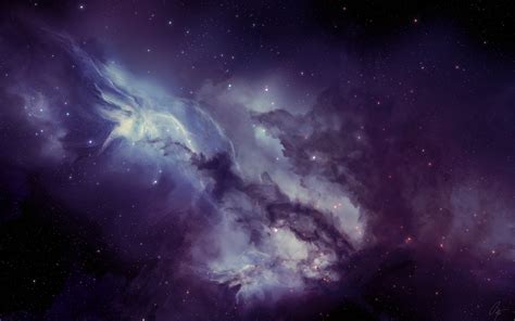 Wallpaper Digital Art Galaxy Sky Space Art Nebula Atmosphere