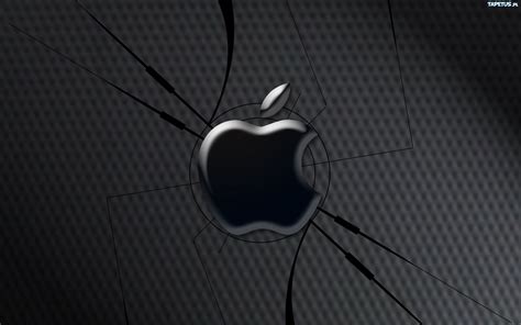 Apple logo apple ipad wallpapers hd | everything idevice. Apple, Logo, Czarne, Tło