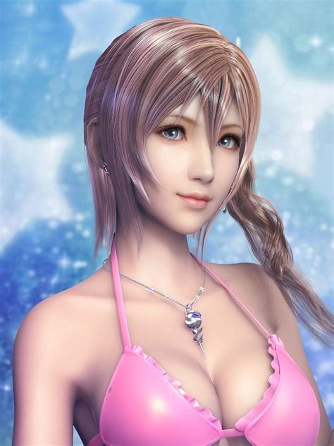 Final Fantasy Xiii Serah Sexy Swimsuit Blog Cosplay