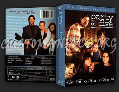 Party Of Five Season 1 Dvd Cover Dvd Covers And Labels By Customaniacs