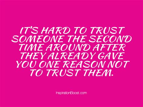 Learning To Trust Again Quotes Inspiration Boost