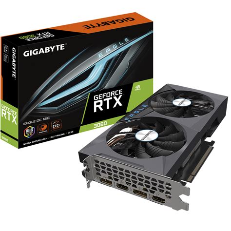 Gigabyte Nvidia Geforce Rtx 3060 Eagle Oc 12g 12gb Gddr6 192 Bit Dual