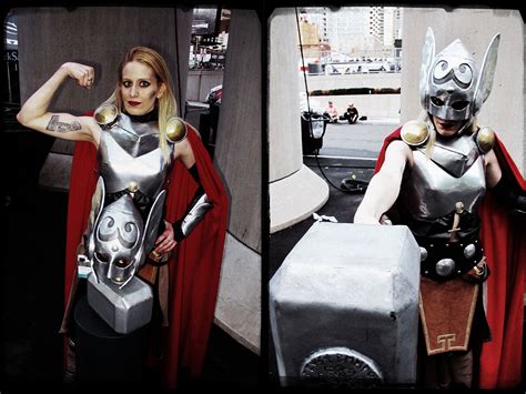 Best Costume At Nycc 2014 Lady Thor Goddess Of Thunder
