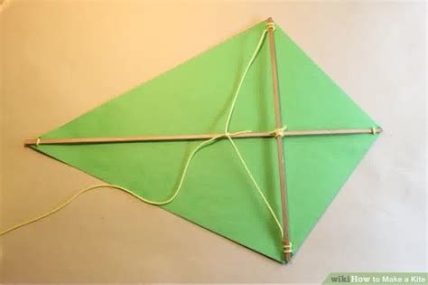 How To Make A Kite 14 Steps With Pictures Wikihow Kite Making