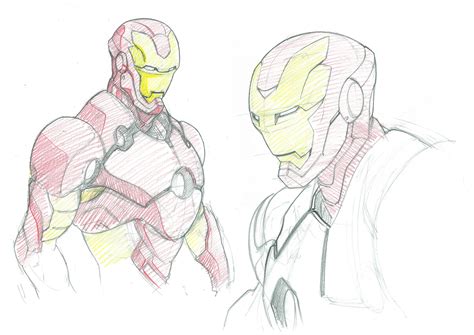 Concept Art From Iron Man Rise Of The Technovore Behind