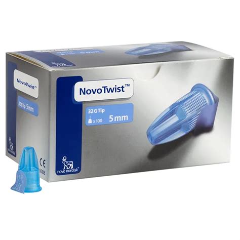 Buy Novo Twist 32g X 5mm Pen Needles X 100 Online Testing Kits