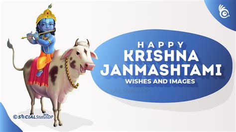 Happy Krishna Janmashtami 2023 Wishes With Lord Krishna Images
