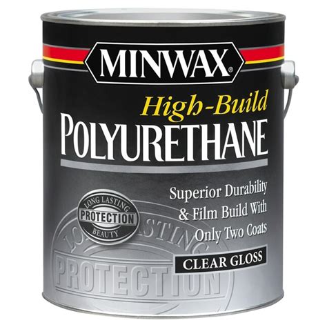Minwax Clear Gloss Oil Based Polyurethane 1 Gallon At