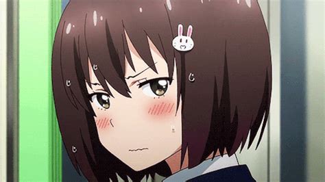 Anime Blushing Face Gif