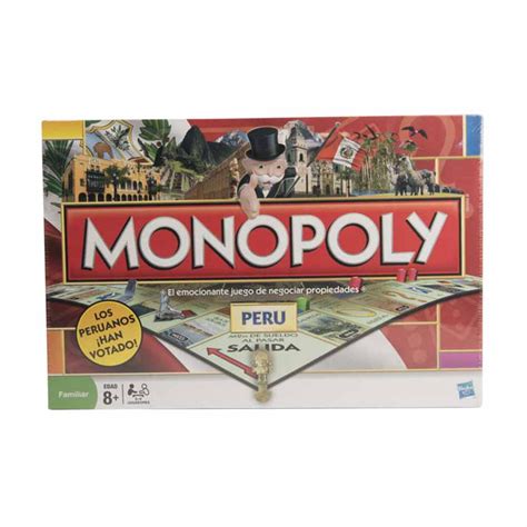 Juego de mesa monopoly ghostbusters e9479. Monopoly Perú Hasbro Gaming a domicilio | Cornershop - Perú