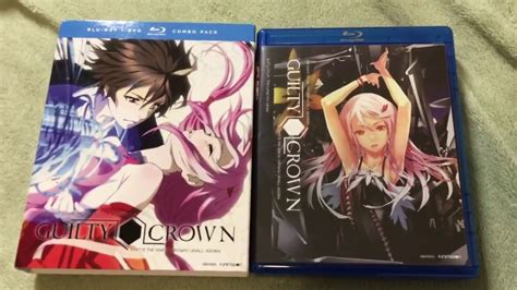 Anime Haul Guilty Crown Complete Series Blu Ray Youtube