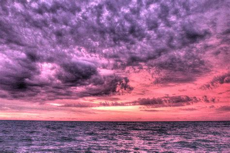 Purple Sunrise Photograph By Robert Goldwitz