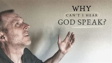 Why Cant I Hear God Speak Prayer Coach