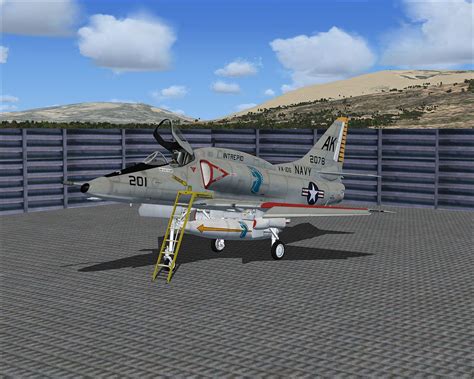 Us Navy Douglas A 4 Skyhawk Va 106 For Fsx