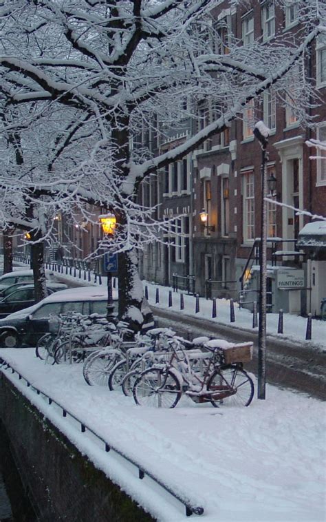 Midwinter Dream — Amsterdam Winter Scenery Winter Scenes Winter
