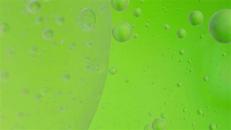 Oil Bubble Moving On Water Concept Minimal Background Oilpaint Spaces