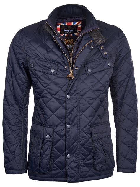 Barbour International Windshield Quilted Jacket Navy Quilted Jacket
