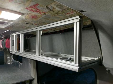 Diy Sprinter Van Building An 8020 Upper Cabinet Ridingroadsandtrails