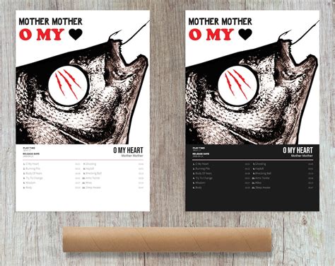 Mother Mother O My Heart Album Cover Poster For Home Wall Etsy