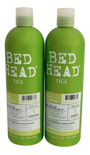 Tigi Bed Head Shampoo Y Acondicionador Re Energize Ml Env O Gratis