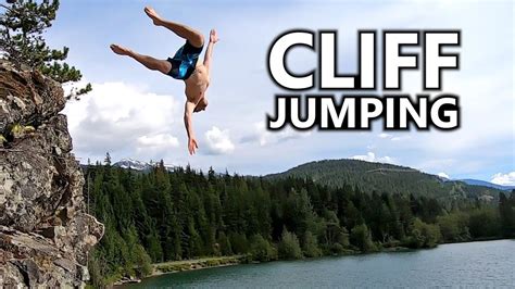 Cliff Jumping At Whistlers Coldest Lake Youtube