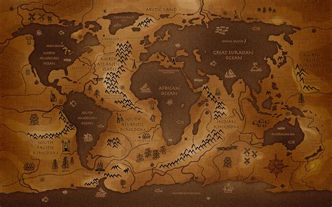 47 World Map Desktop Wallpaper Hd