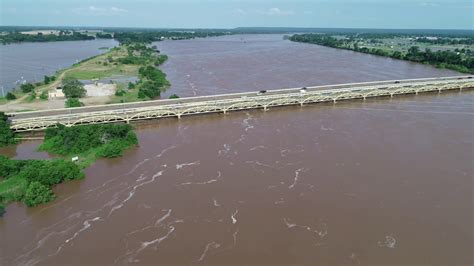 Tulsa Flood 2019 5252019 Arkansas River Gathering Place Bixby