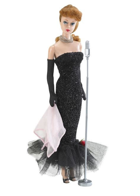 The Most Popular Barbie Doll The Year You Were Born In Barbie Black Strapless Dress