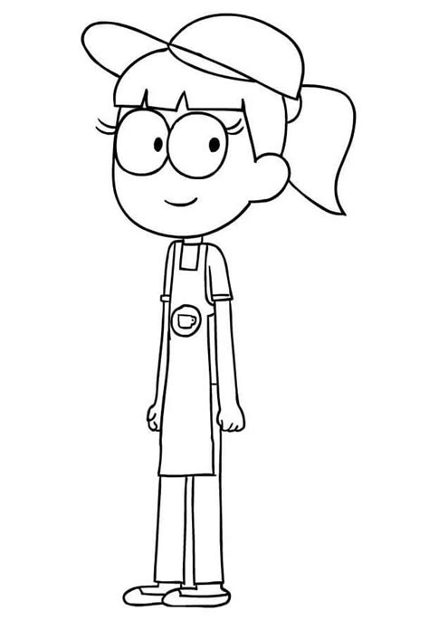Tilly Green In Big City Greens Coloring Page Free Printable Coloring