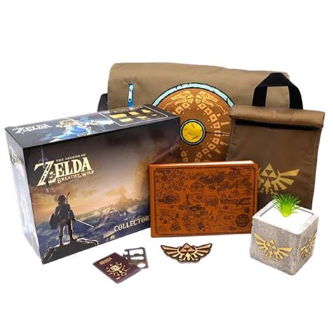 The Legend Of Zelda Breath Of The Wild Collectors Box Toys And