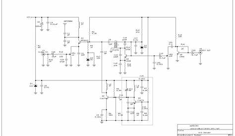 av transmitter and receiver circuit diagram