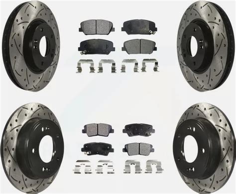 Acura Mdx Brake Kit Package Front And Rear Premium Perforance Cross