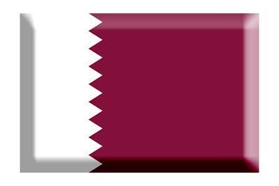 カタール国の国旗由来・意味 | 21種類のイラスト無料ダウンロード