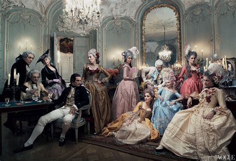 The Cast Of Marie Antoinette 2006 Photographed By Annie Leibovitz