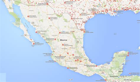 International Airports In Mexico Map Kaleb Watson