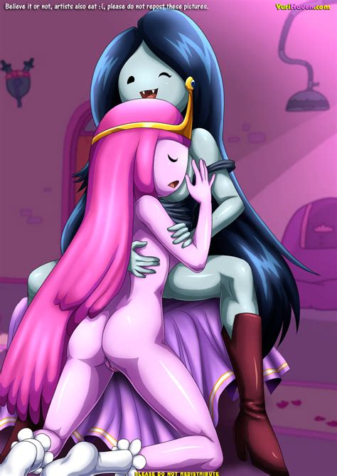 Rule 34 2girls Adventure Time Ass Canon Couple Fangs Marceline