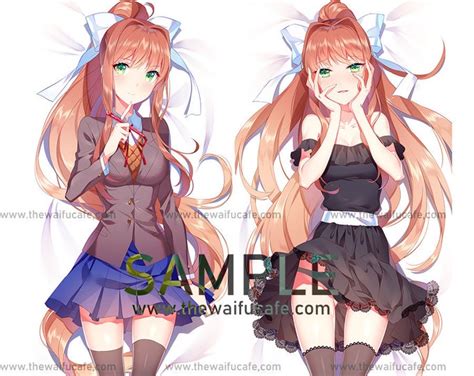 Monika Doki Doki Literature Club Dakimakura Pillowcases Bodypillow Body