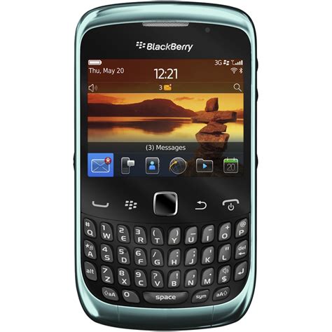 Wholesale Cell Phones Blackberry Curve 3g 9300 Blue Gsm Unlocked