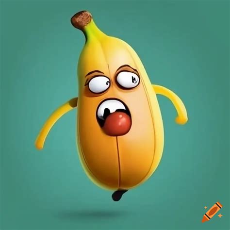Animated Banana Playing Basketball On Craiyon