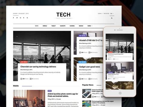 Free News And Magazine Bootstrap Templates 2024 Uicookies