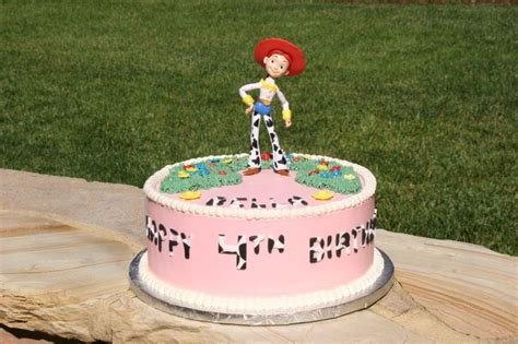 A Jessie Birthday Cake For A Girl Who Loves Toy Story Cake Birthday Cake Tree Nut Allergy
