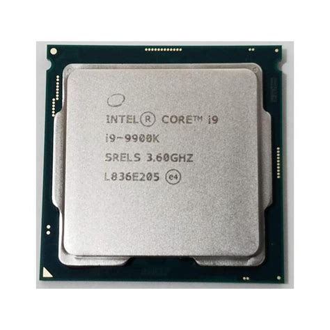Intel Core I9 9900k Coffee Lake 8 Core 16 Mb Cashe 16 Thread