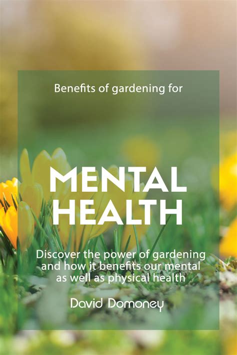 We already know that happiness is a side effect—which is a major health plus. Benefits of Gardening for Mental Health - David Domoney