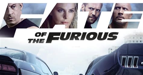 The Fate Of The Furious 2017 Eau Two